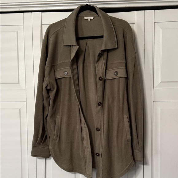 LA MIEL Jackets & Blazers - LA MIEL fleece shacket Jacket